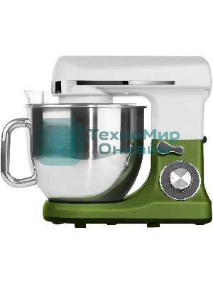 Миксер планетарный Centek CT-1133 (белый/изумруд)