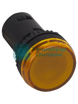 Индикатор моноблочный светодиодный Osmoz 230В - желтый