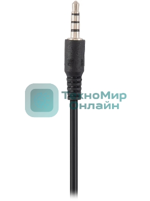 Гарнитура Oklick HS-M600 чёрный, проводная, 3.5 мм