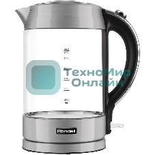 Чайник электрический Rondell RDE-1001 (MC) серебро/черный