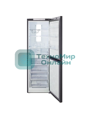 Холодильник Бирюса Б-W940NF графит двухкамерный 210/130л морозилка снизу, No Frost