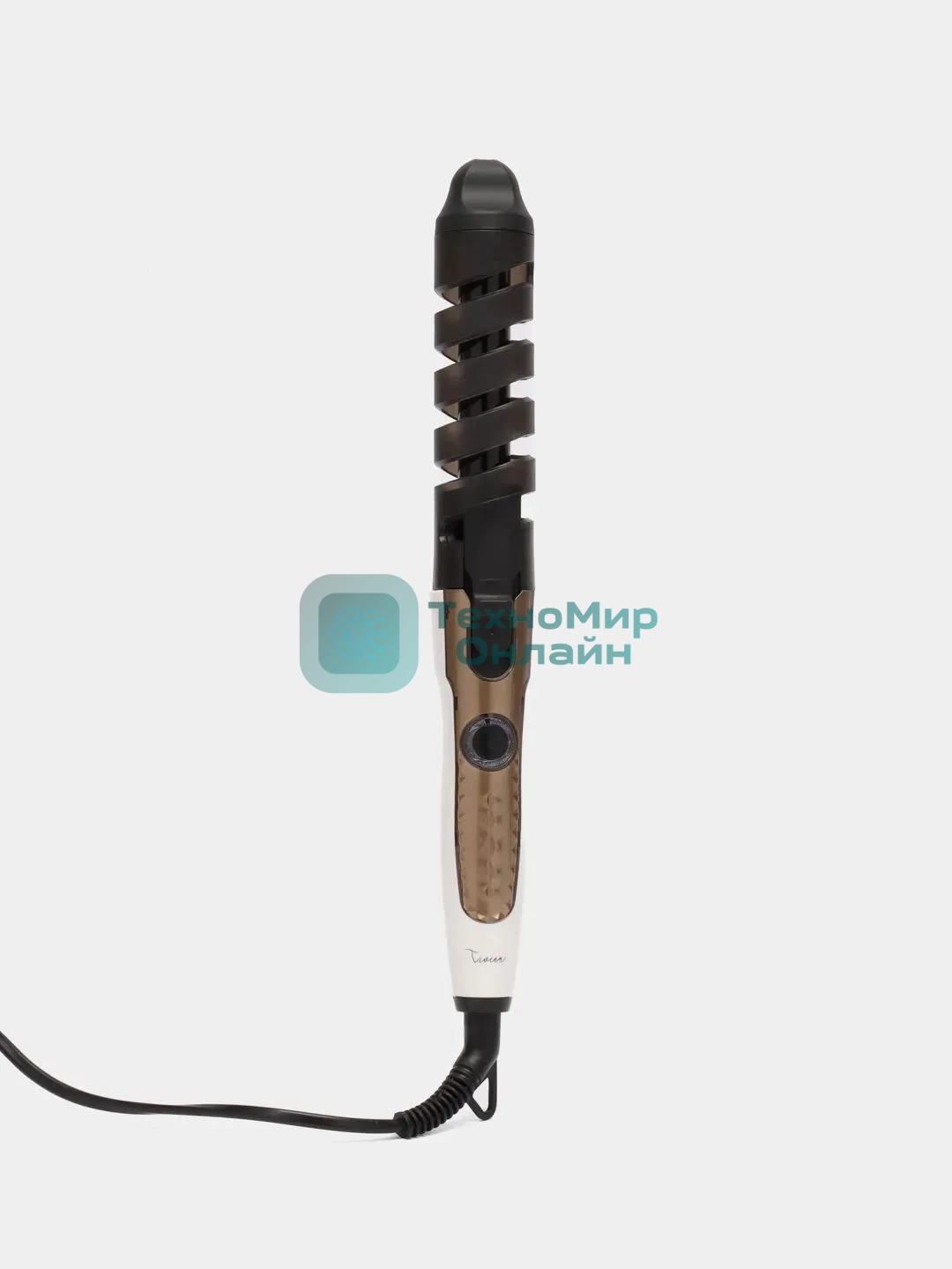 Щипцы для завивки волос Vivien VE-2019 черный/золотой/белый, 19 мм, 200 °C, 1 режим
