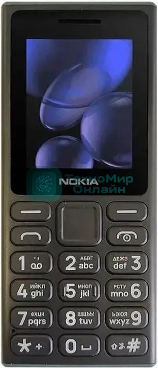Мобильный телефон NOKIA 108 TA-1627 DS EAC черный