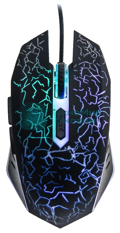 Мышь Oklick 895G HELLFIRE черный оптическая (2400dpi) USB игровая (5but)