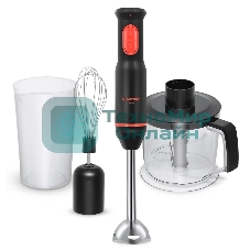 Блендер погружной Starwind SBP2300b 1000Вт красный/черный