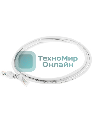 Коммутационный шнур ITK (патч-корд), cat.5e UTP, 2м, серый Патч-корд, cat.5e UTP, 2м, серый