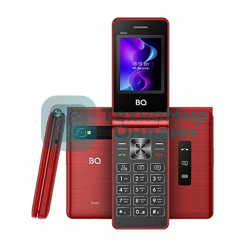 Мобильный телефон BQ 2411 Shell красный