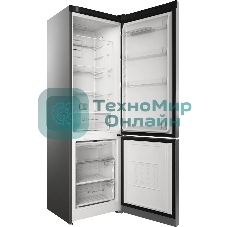 Холодильник Indesit ITS 5200 NG темно-серый двухкамерный 247/78л морозилка снизу, No Frost