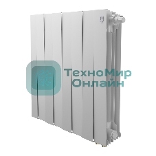 Радиатор биметаллический Royal Thermo PianoForte 500 белый VR80 - 8 секц.