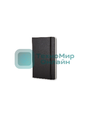 Блокнот Moleskine CLASSIC QP061 Large 130х210 мм, 240 страниц, клетка, твердая обложка, черный