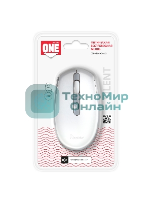Мышь беспроводная Smartbuy (SBM-280AG-WG) ONE 280AG белый/серый