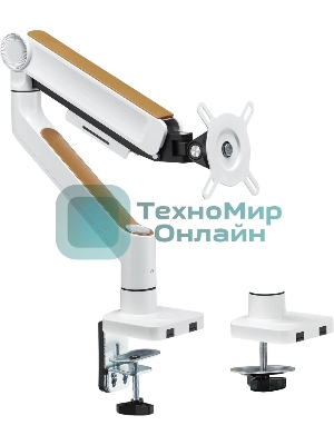 Кронштейн для мониторов Ultramounts UM732W белый/коричневый 17