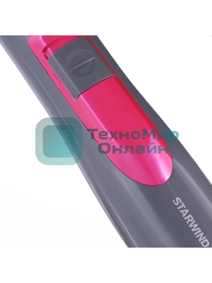 Фен-щетка Starwind SHP8501 1000Вт серый/розовый