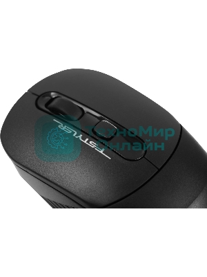 Мышь беспроводная A4Tech Fstyler FB10C черный, 2000 dpi, радиоканал, Bluetooth, USB, кнопки - 4