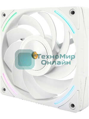 Кулер для корпуса Thermalright TL-K12RW Reverse (120x120x25mm, 4-pin PWM, ARGB, 69CFM, 27dBA, 2150RPM, White)