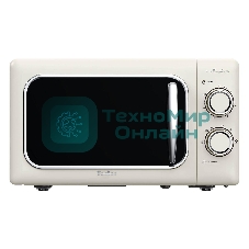Микроволновая печь Tesler Margherita MM-2050 BEIGE бежевый, 20 л, 700 Вт, переключатели - поворотный механизм