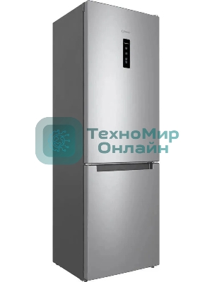 Холодильник Indesit ITS 5180 G серебристый двухкамерный 220/78л морозилка снизу, No Frost