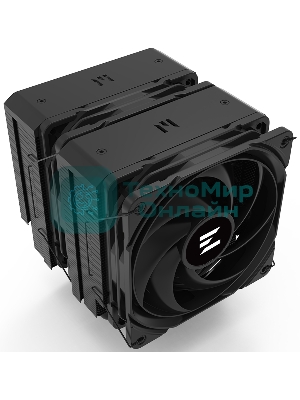 Кулер для процессора Zalman CNPS14X DUO черный, 120 мм, алюминий/медь, 2000 об/мин, 29.7 дБ, 4 pin, 270 Вт, 159 мм