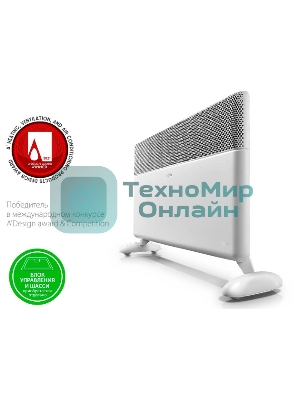 Модуль отопительный электрического конвектора Ballu Apollo Transformer BEC/AT-1500 белый, 1500 Вт, 20 м2, (для работы конвектора требуется блок управления)