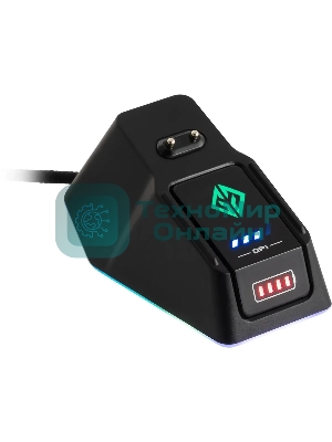 Мышь беспроводная GMNG GG-MS400WO черный, 10000 dpi, радиоканал, USB, кнопки - 7