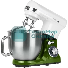 Миксер планетарный Centek CT-1133 (белый/изумруд)