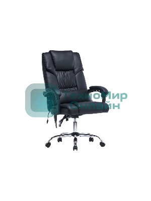 Кресло Cactus CS-CHR-OC02M-BK черный, экокожа