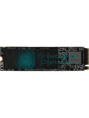 Накопитель SSD ADATA LEGEND 710, 2Tb, PCIe 3.0 x4, M.2 2280, NVMe, R/W 2400/1800, с радиатором