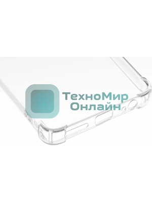 Чехол (клип-кейс) BoraSCO для Infinix Hot 30 Bumper Case прозрачный (72317)