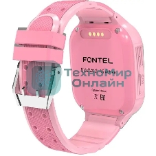Детские умные часы FONTEL KidsWatch 4G active, розовый
