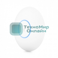 Точка доступа Ubiquiti UniFi 6 AP Pro U6-Pro 2.4+5 ГГц, Wi-Fi 6, 4х4 MU-MIMO, 802.3at, 1х 1G RJ45