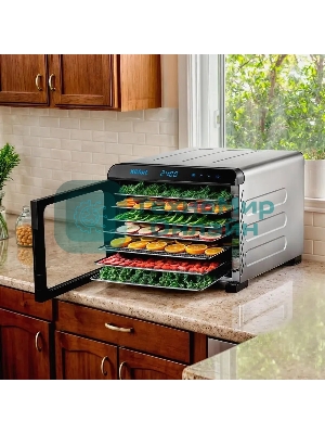 Сушка для фруктов и овощей Kitfort КТ-4931 21под. 650 Вт, нержавеющая сталь