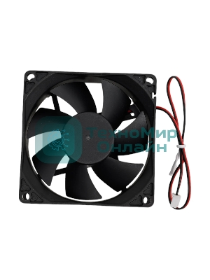 Вентилятор для корпуса 5bites FB8025S-12L2 черный, 80 x 80 мм, 2000 об/мин, 23 дБ, 2 pin
