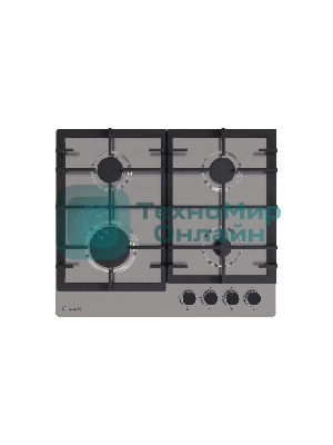 Газовая варочная поверхность Lex GVS 642-1 IX независимая, нержавеющая сталь