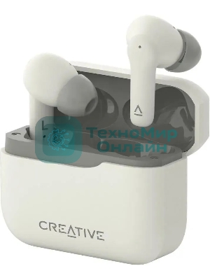 Наушники TWS Creative Zen Air Plus бежевый, внутриканальные, Bluetooth, до 8 ч