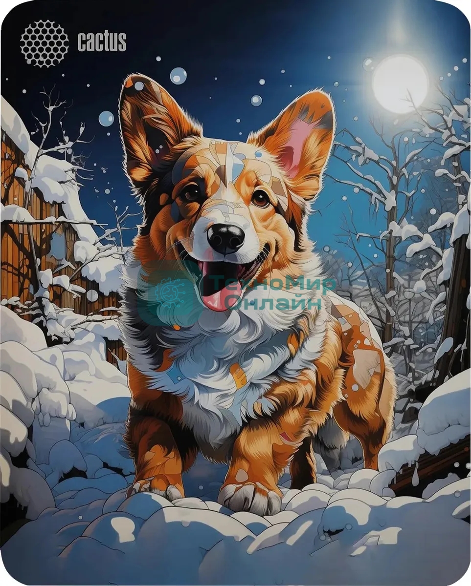 Коврик для мыши Cactus Corgi 300x250x3мм (CS-MP-D13M)