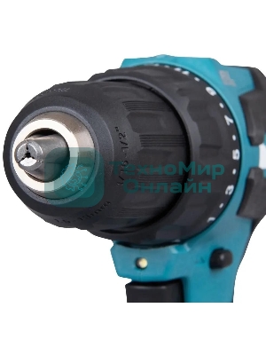 Дрель-шуруповерт Makita DHP490SF1J, 18 В, 3 Ач, 50 Нм,  бесщеточный, ударный