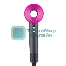 Фен Blackton Bt HD1818M серый/розовый, 1800 Вт, ионизация