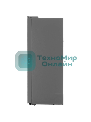 Холодильник Haier HRF-600DM7ERU серебристый двухкамерный 388/210л морозилка сбоку, No Frost, Side by Side