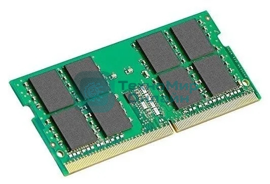 Оперативная память Kingston ValueRAM, DDR4, 16GB (1x16GB), 3200 MHz, CL22, SO-DIMM