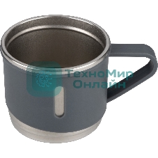 Набор термос + термокружки MALLONY FESTA 0,5 л, серый, (3 кружки)