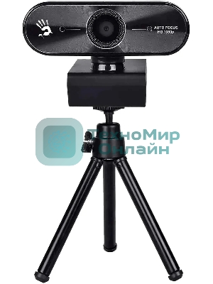 Веб-камера Bloody Gaming 1920x1080, 30 кадр/с, USB Type-A, микрофон (шумоподавление), автоматическая фокусировка, универсальное крепление