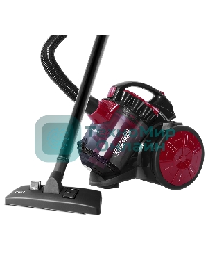 Пылесос Centek CT-2531 красный/черный, 350/1800 Вт, уборка сухая, пылесборник контейнер 1,5 л