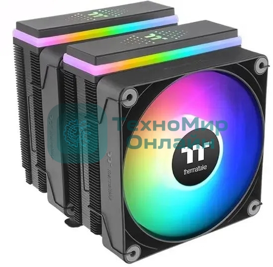 Устройство охлаждения (кулер) Thermaltake Astria 600 ARGB Soc-AM5/AM4/1151/1200/1700 черный 4-pin 26.8dB Al 265W Ret (CL-P121-CA12SW-A)