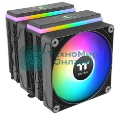 Устройство охлаждения (кулер) Thermaltake Astria 600 ARGB Soc-AM5/AM4/1151/1200/1700 черный 4-pin 26.8dB Al 265W Ret (CL-P121-CA12SW-A)