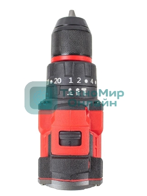 Дрель-шуруповерт Edon UAD-21PBL, 21 В, 2 Ач, 40 Нм, бесщеточный