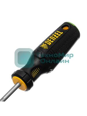 Отвертка Denzel PZ2x100 мм, S2, 3к рукоятка