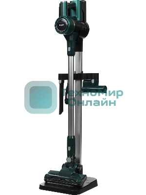 Пылесос вертикальный Haier HVC400HE зеленый, питание от аккумулятора, 400 Вт, уборка сухая, пылесборник 0.8 л
