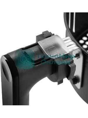 Аэрогриль Kitfort КТ-2202 черный, 1500 Вт, 3.2 л, механическое управление, 8 программ