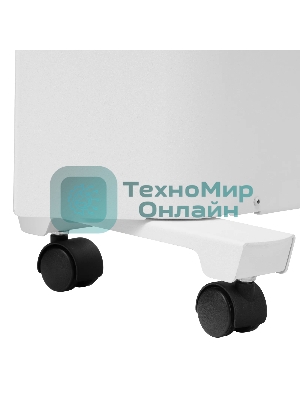 Конвектор электрический Denzel XCE-1000 белый, 1000 Вт, 15 м2, термостат