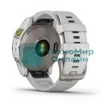 Умные часы Garmin Epix (Gen 2) Sapphire титановый белый 47мм